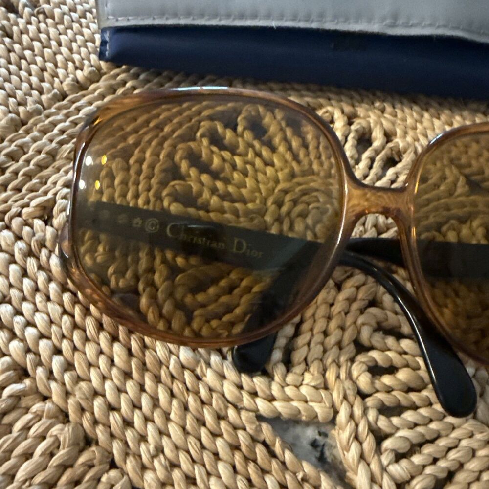 Rare Vintage 80’s Glam Christian Dior Optyl Oversized Sunglasses 2320 Y2K - Picture 2 of 6
